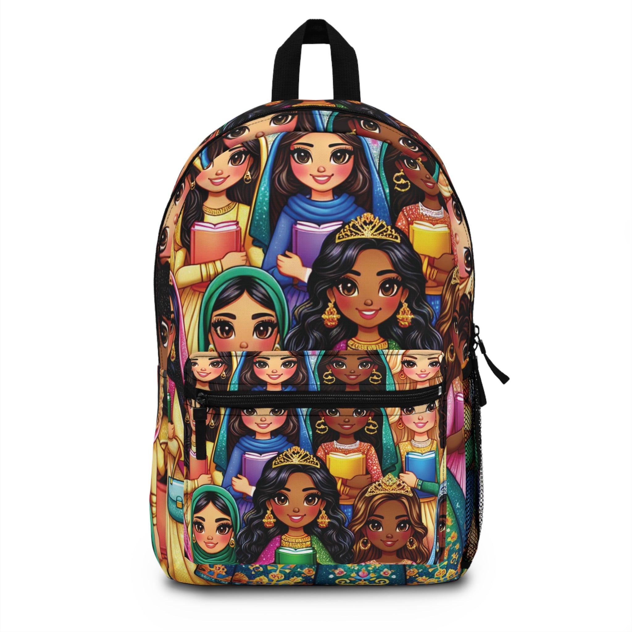 Colorful An All-Ethnic Princes Power Backpack
