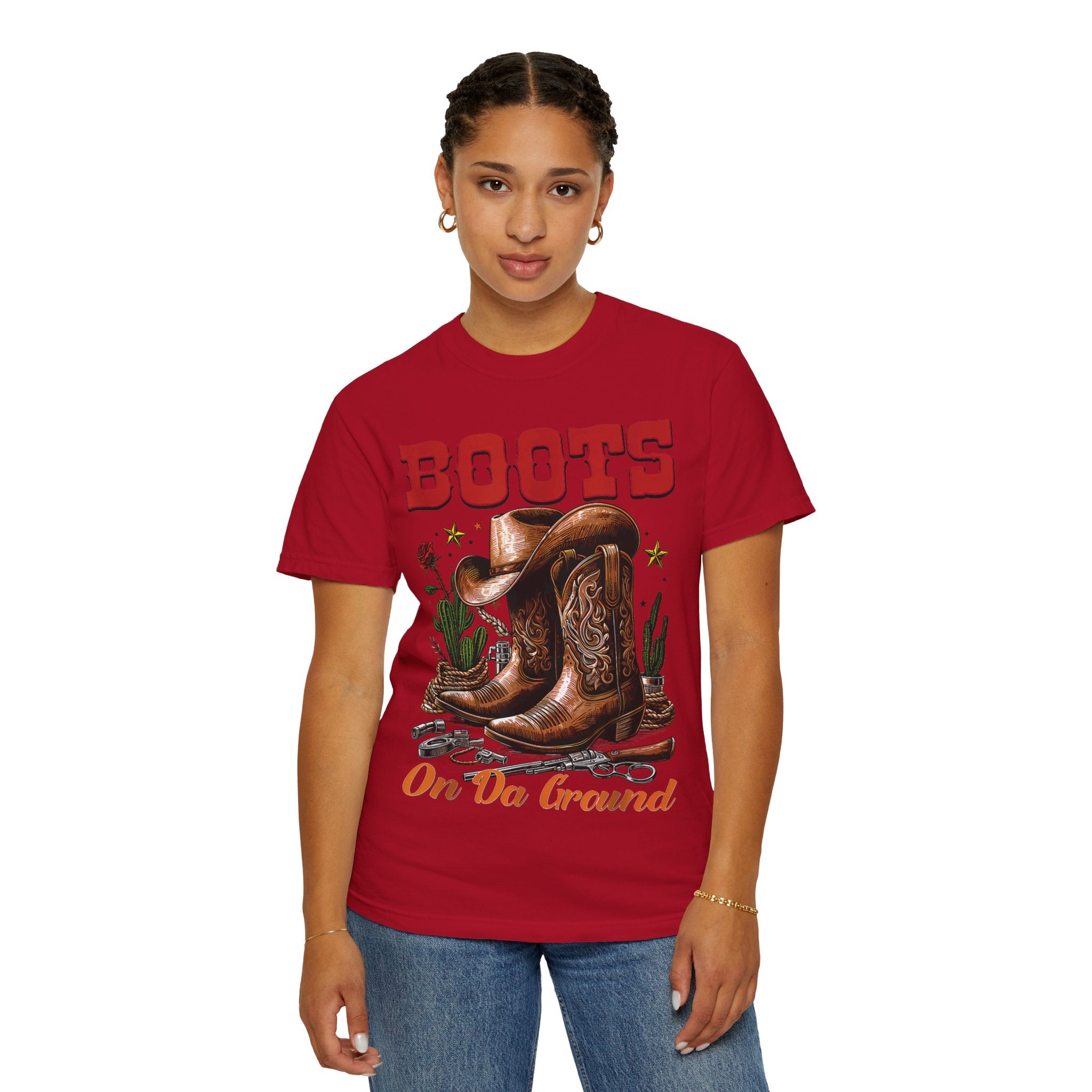 Rustic Cowboy Boots T-Shirt