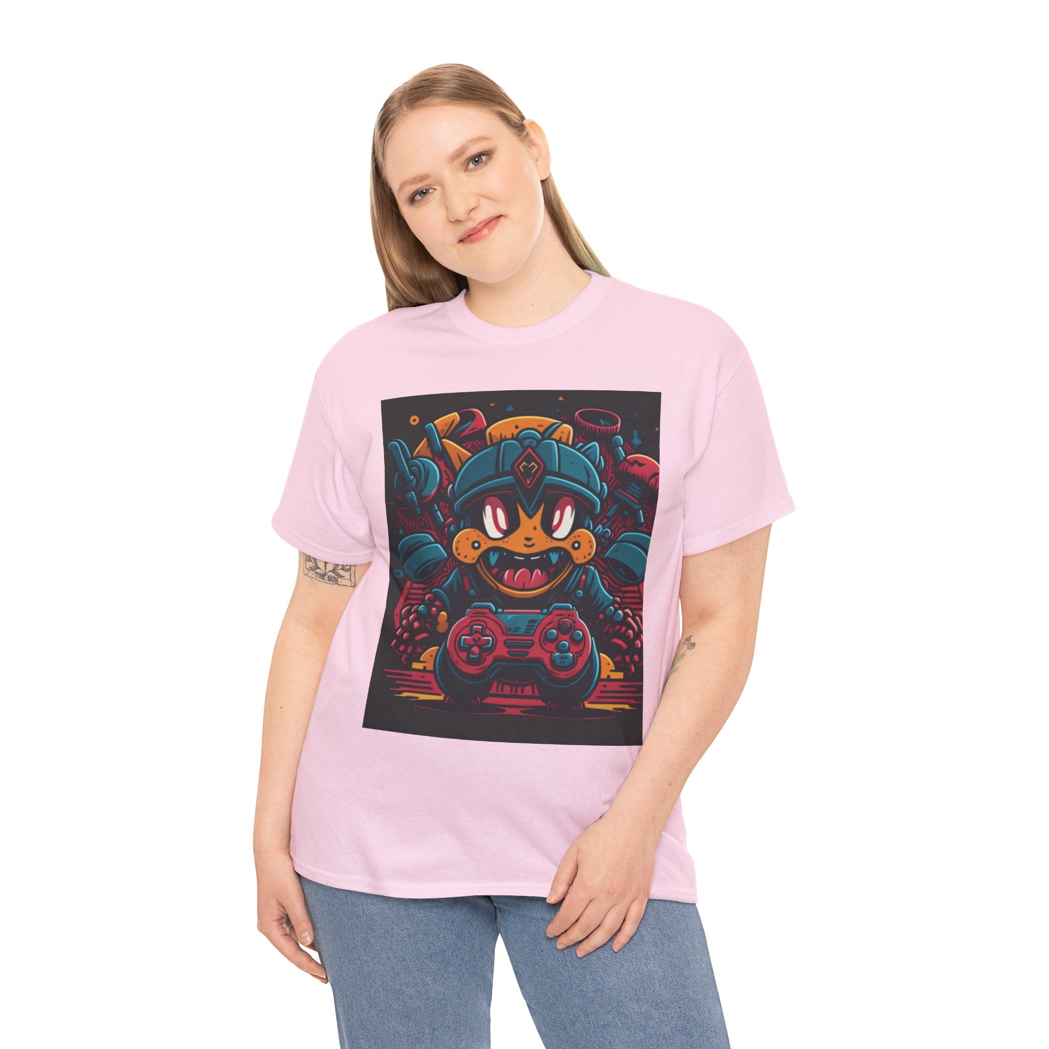 Retro Gamer Unisex Heavy Cotton Tee