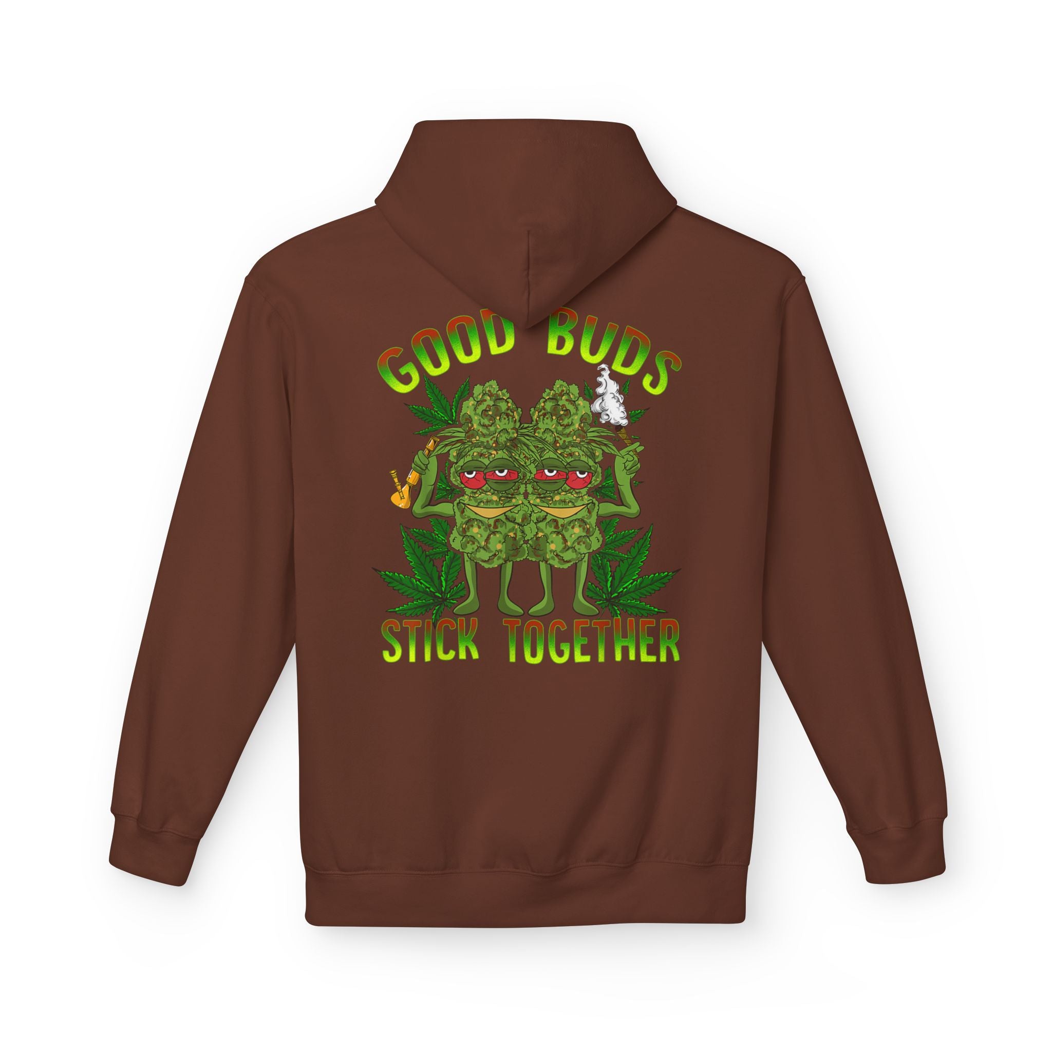 Cozy Artistic Fleece Hoodie with Minimalist Design