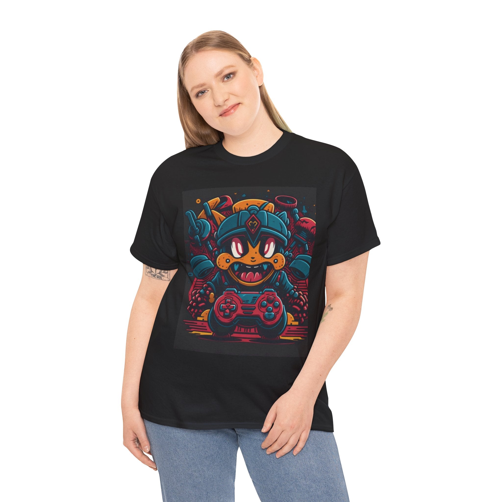 Retro Gamer Unisex Heavy Cotton Tee