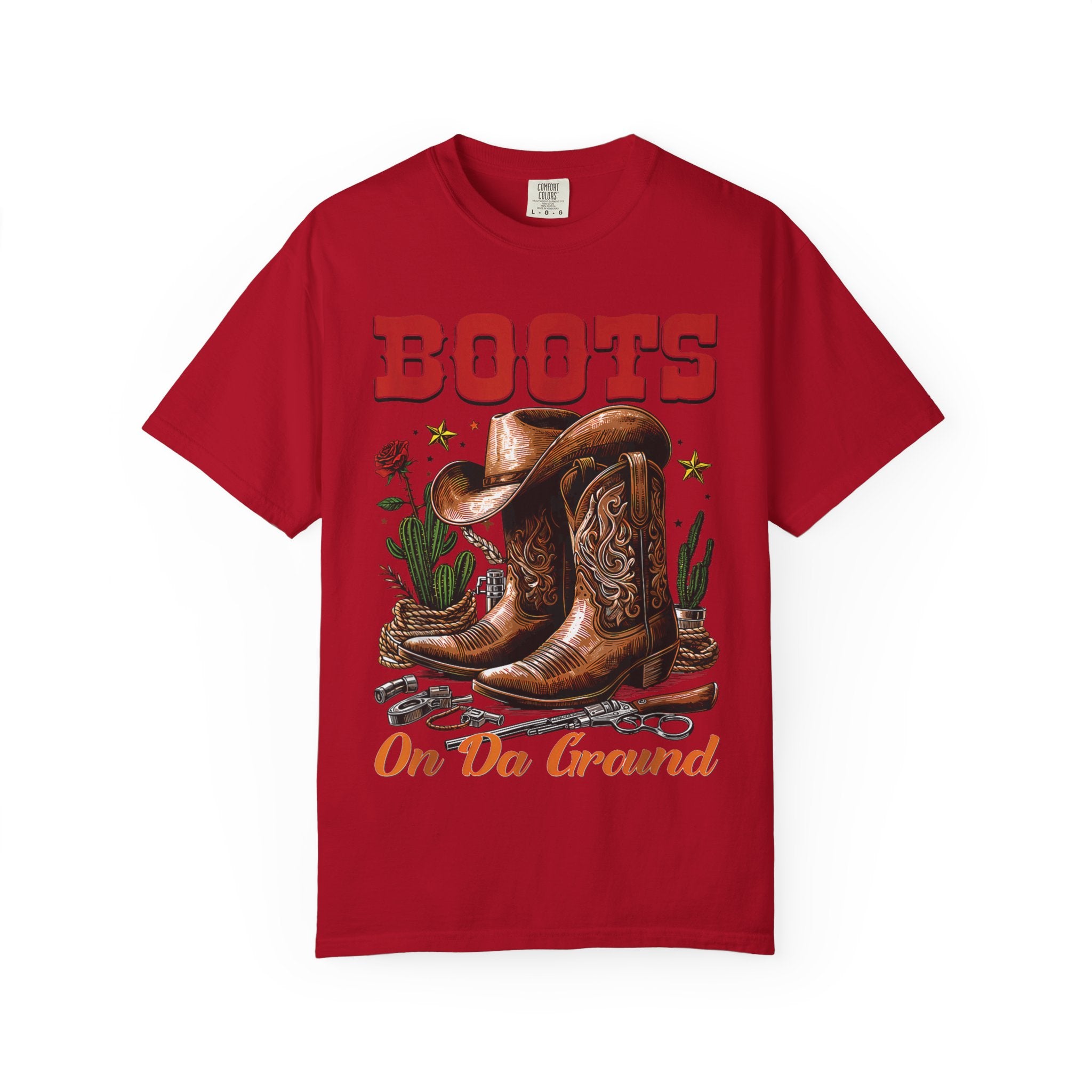 Rustic Cowboy Boots T-Shirt