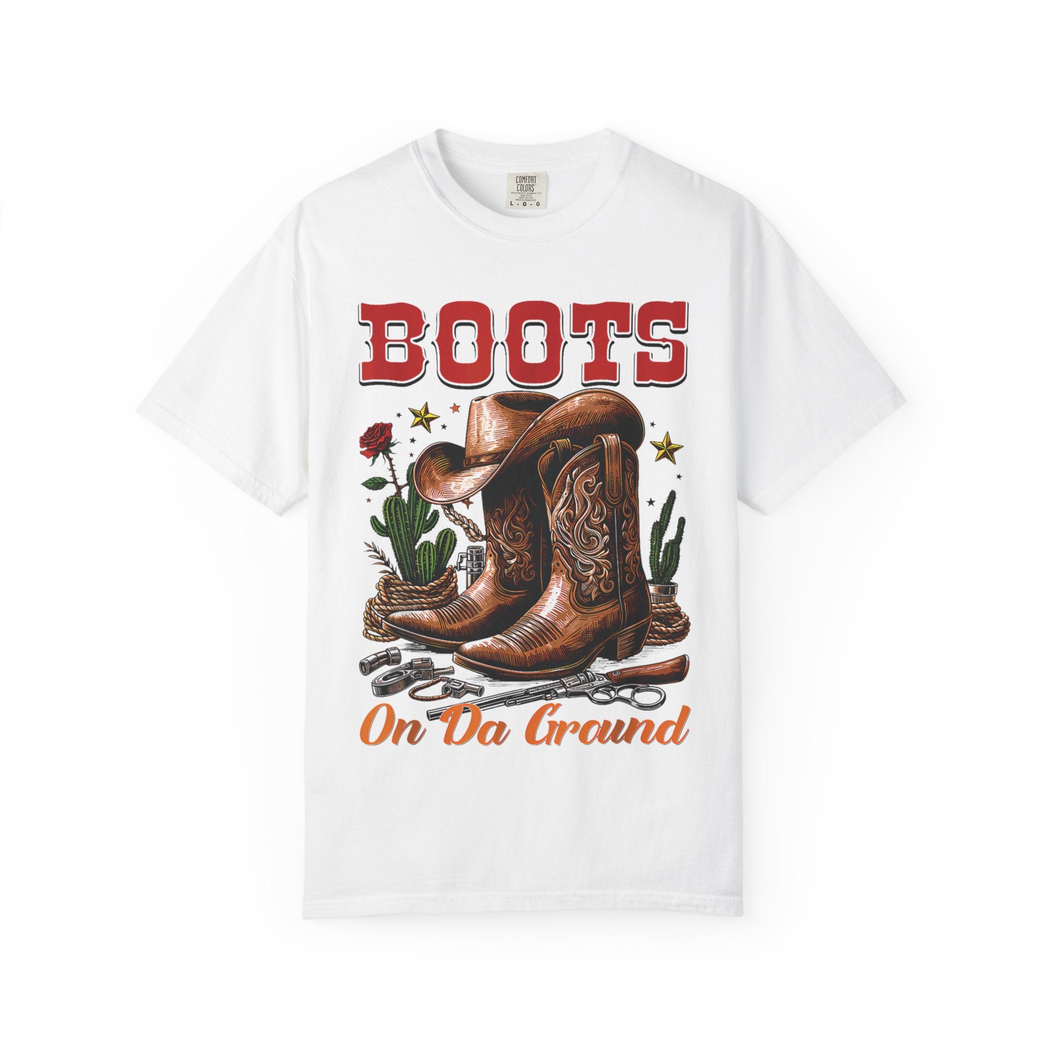 Rustic Cowboy Boots T-Shirt