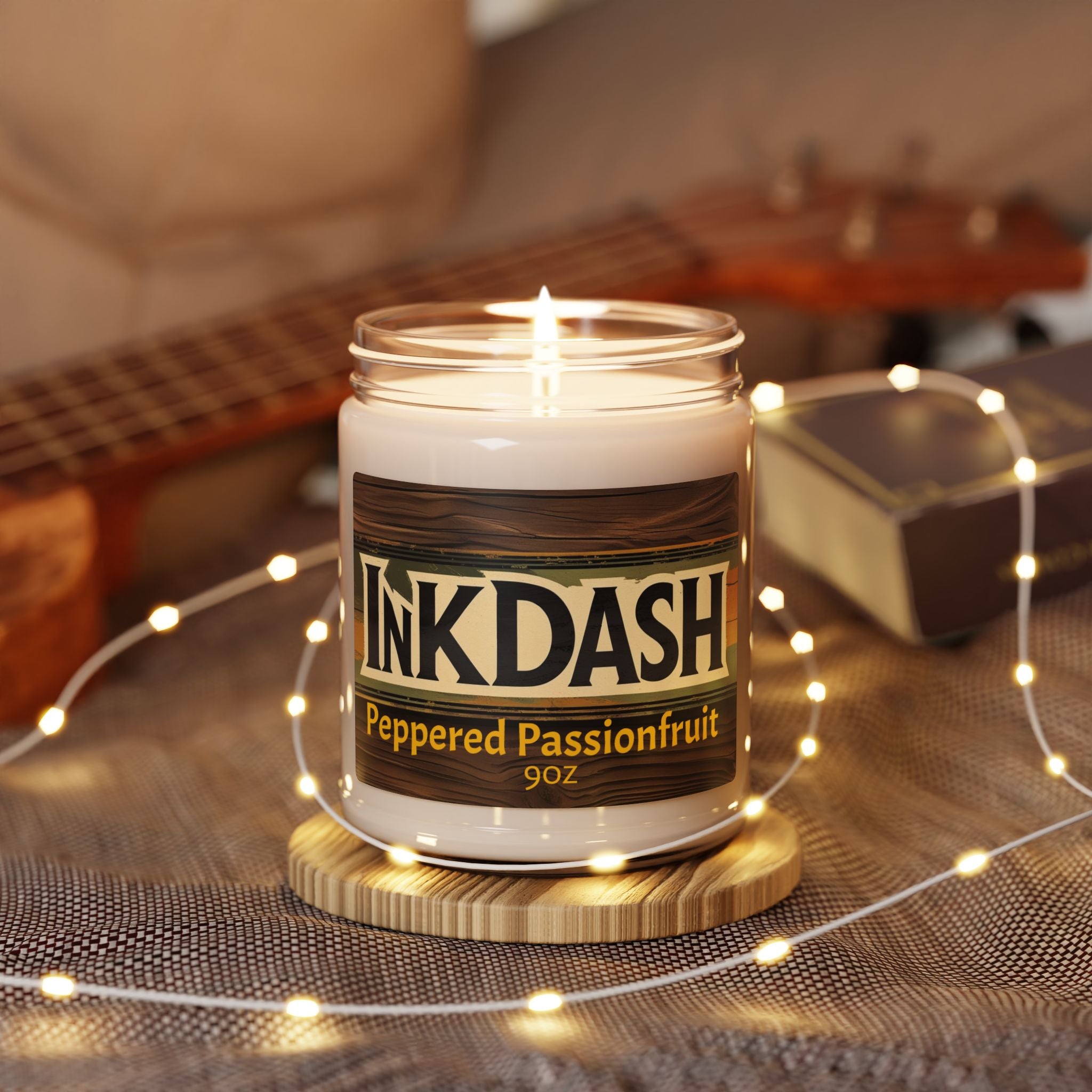 Peppered Passionfruit Soy Candle, Aromatherapy