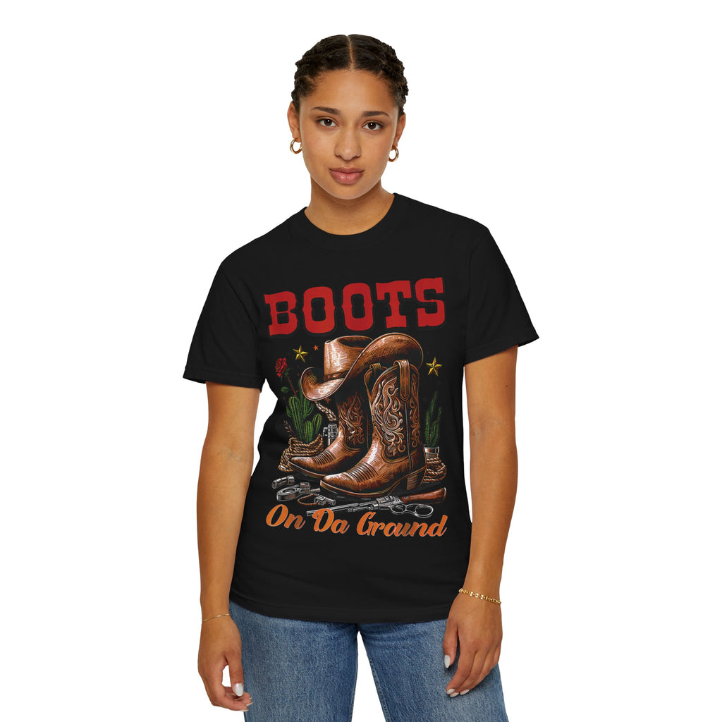 Rustic Cowboy Boots T-Shirt
