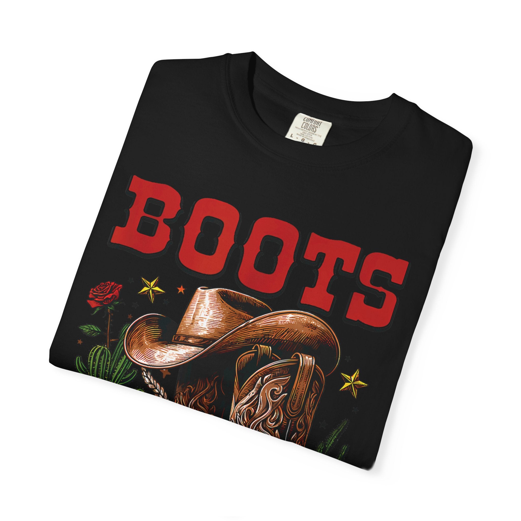 Rustic Cowboy Boots T-Shirt