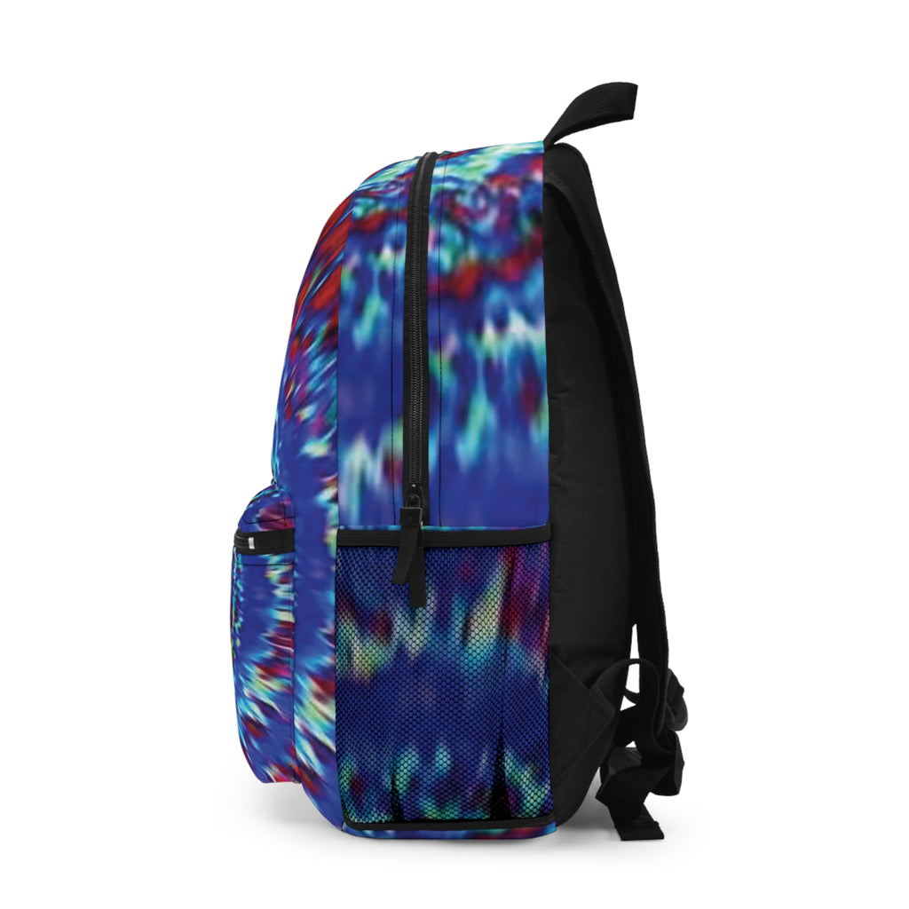 Trendy Colorful Tie-Dye Backpack