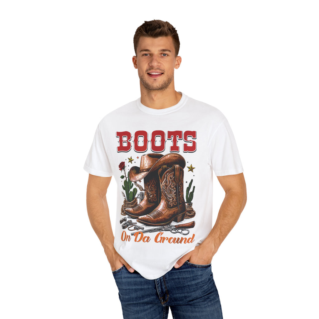 Rustic Cowboy Boots T-Shirt