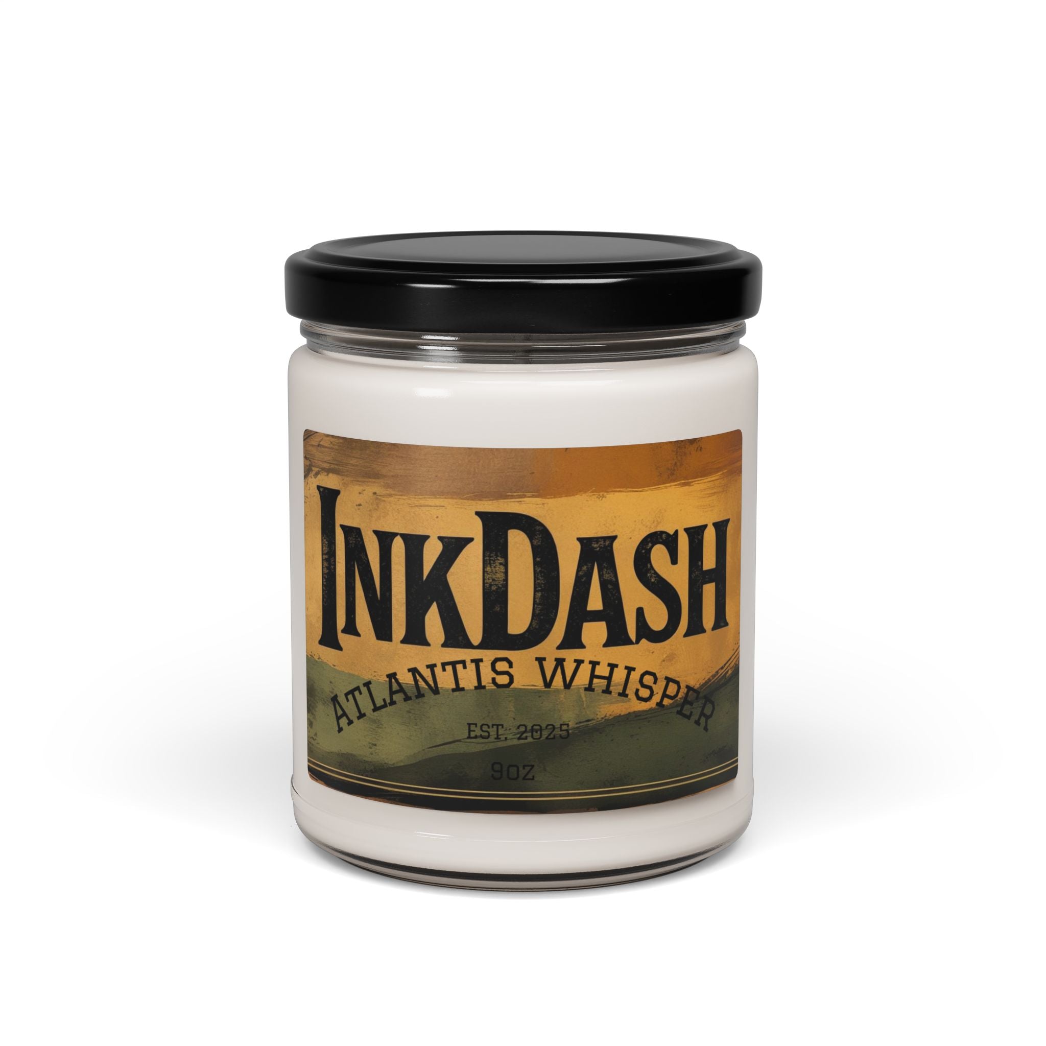 Scented Soy Candle - Atlantis Whisper, Aromatherapy