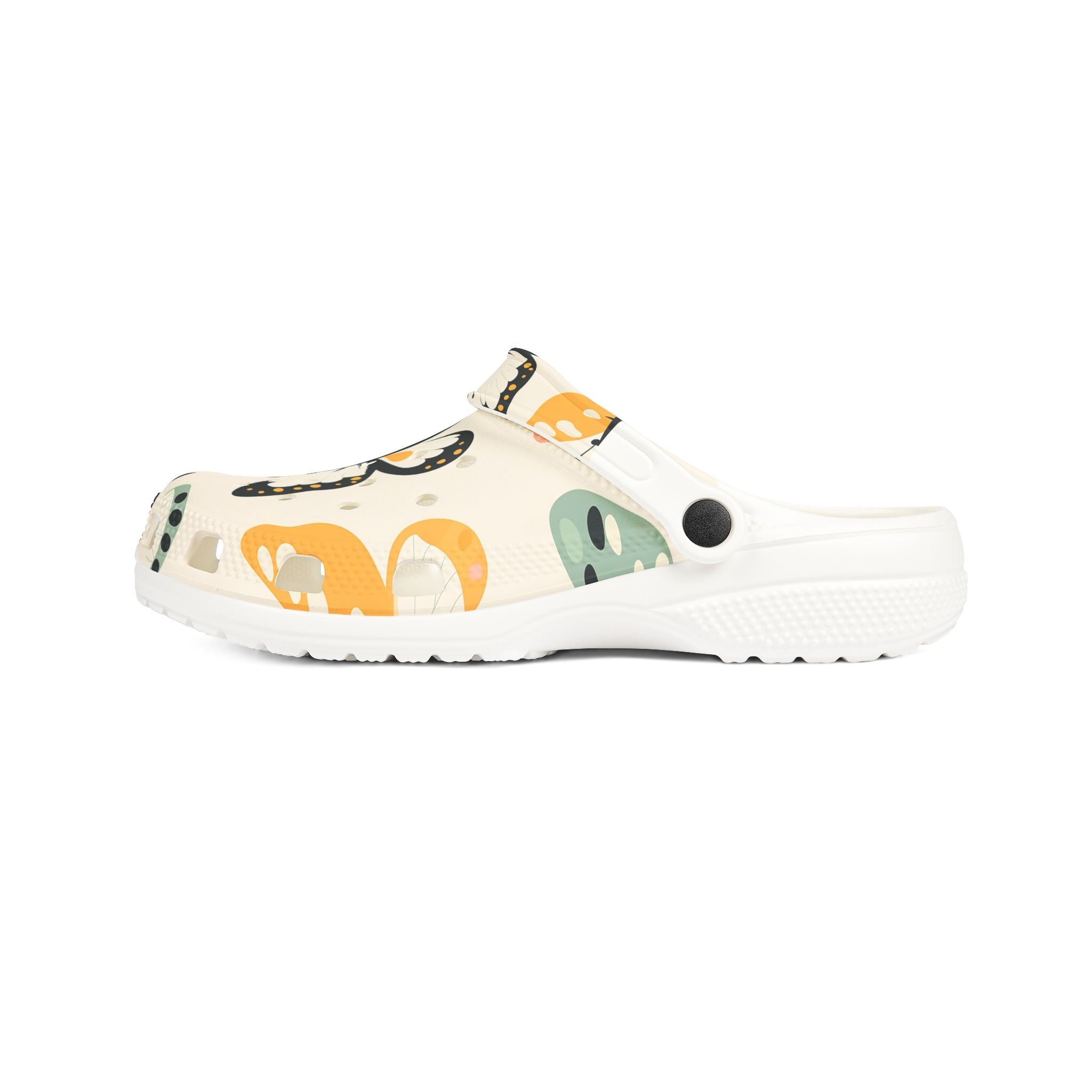 Butterfly Print EVA Foam Clogs