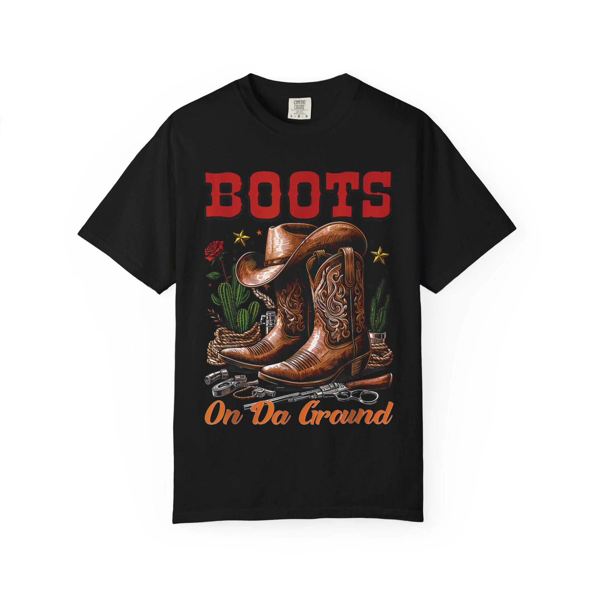 Rustic Cowboy Boots T-Shirt