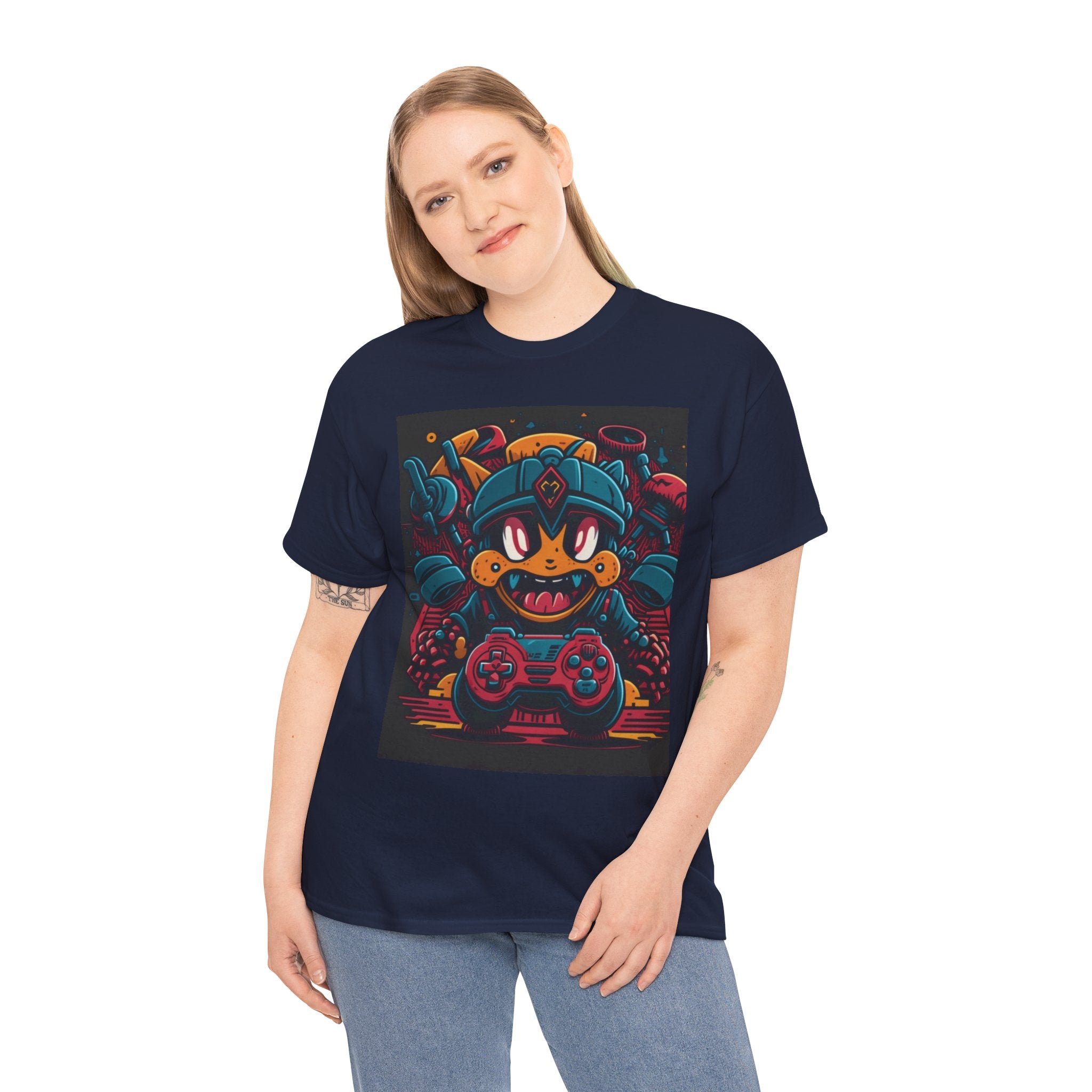 Retro Gamer Unisex Heavy Cotton Tee