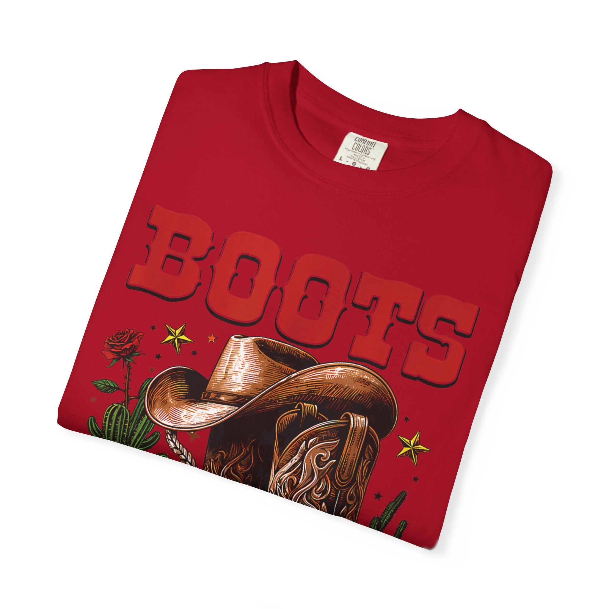 Rustic Cowboy Boots T-Shirt