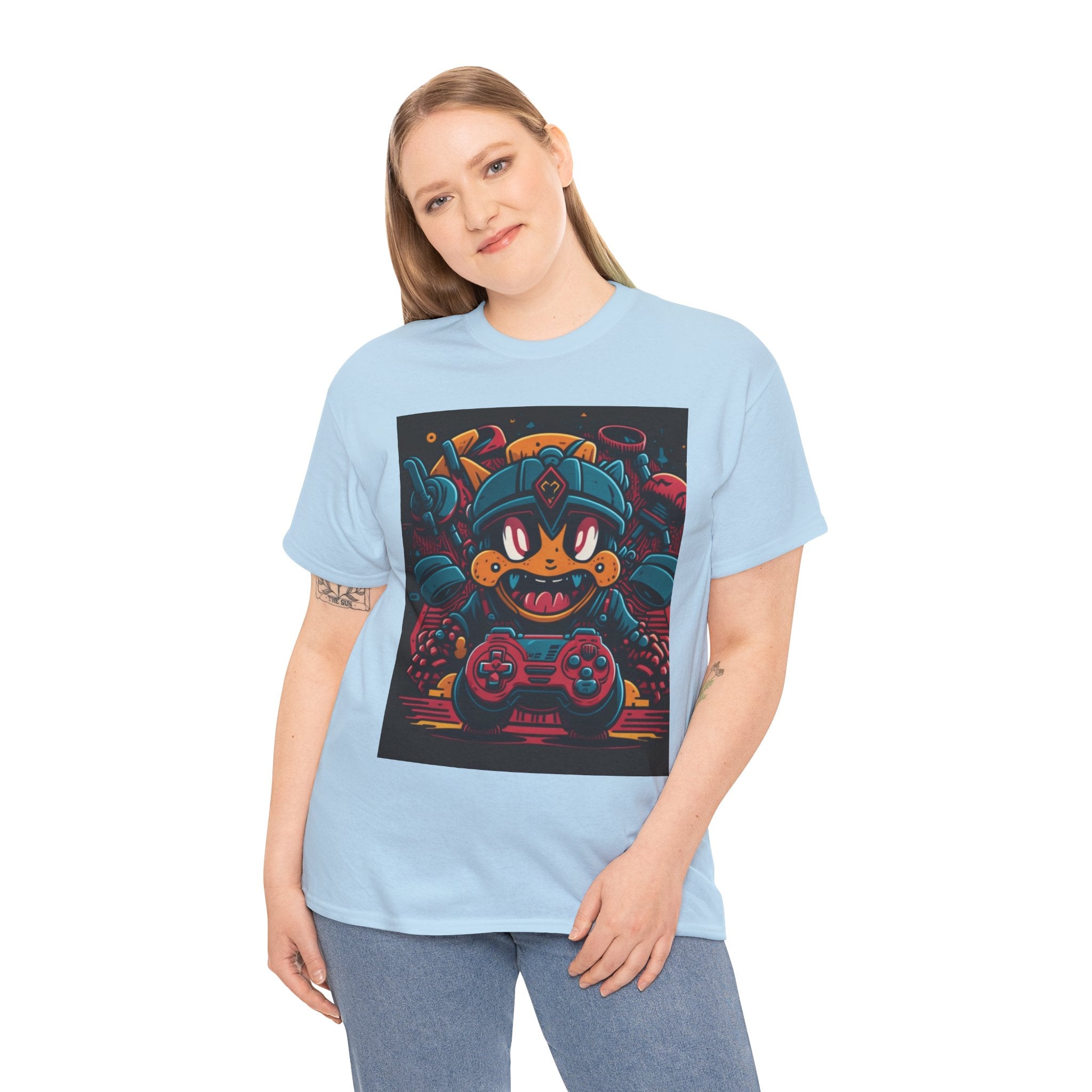 Retro Gamer Unisex Heavy Cotton Tee