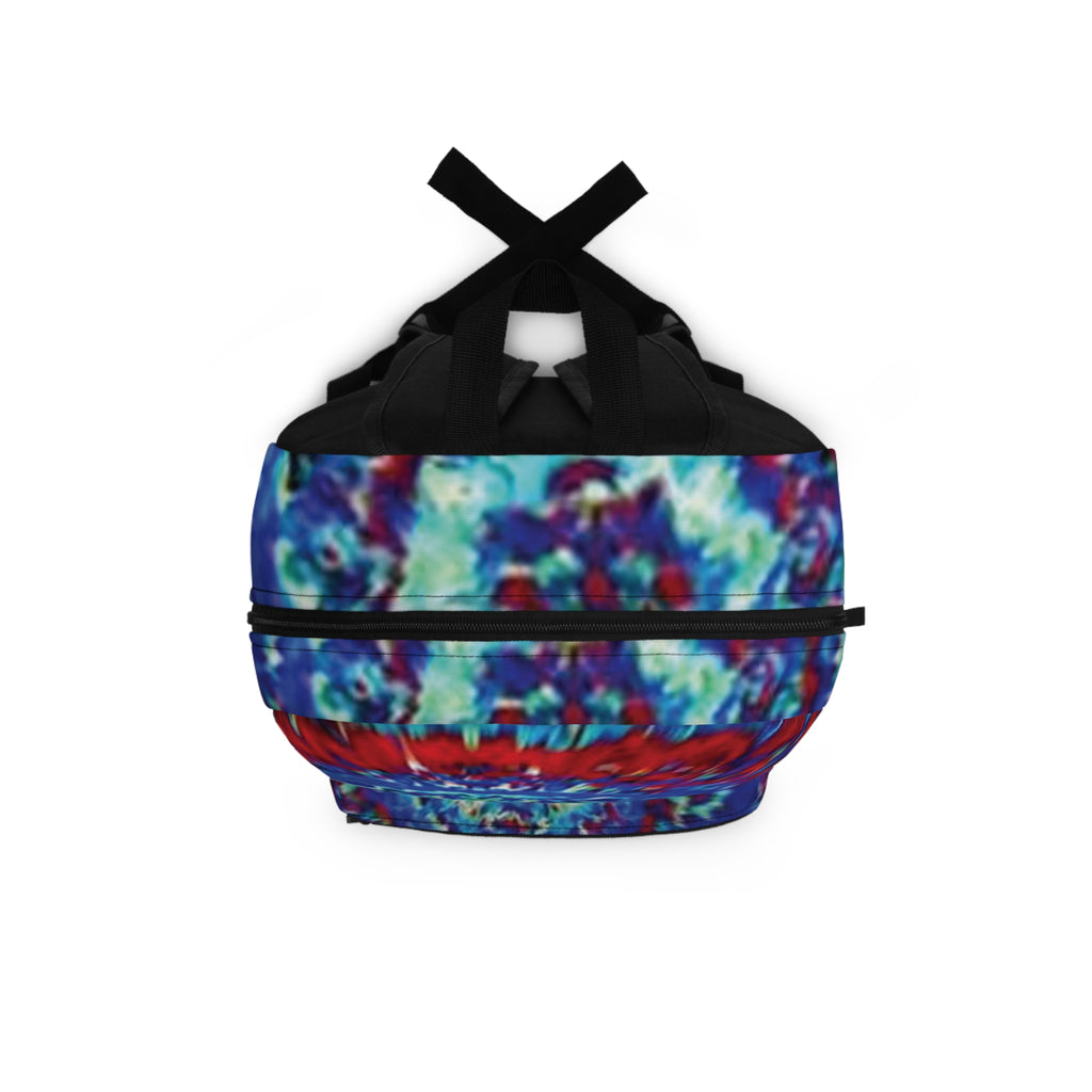 Trendy Colorful Tie-Dye Backpack