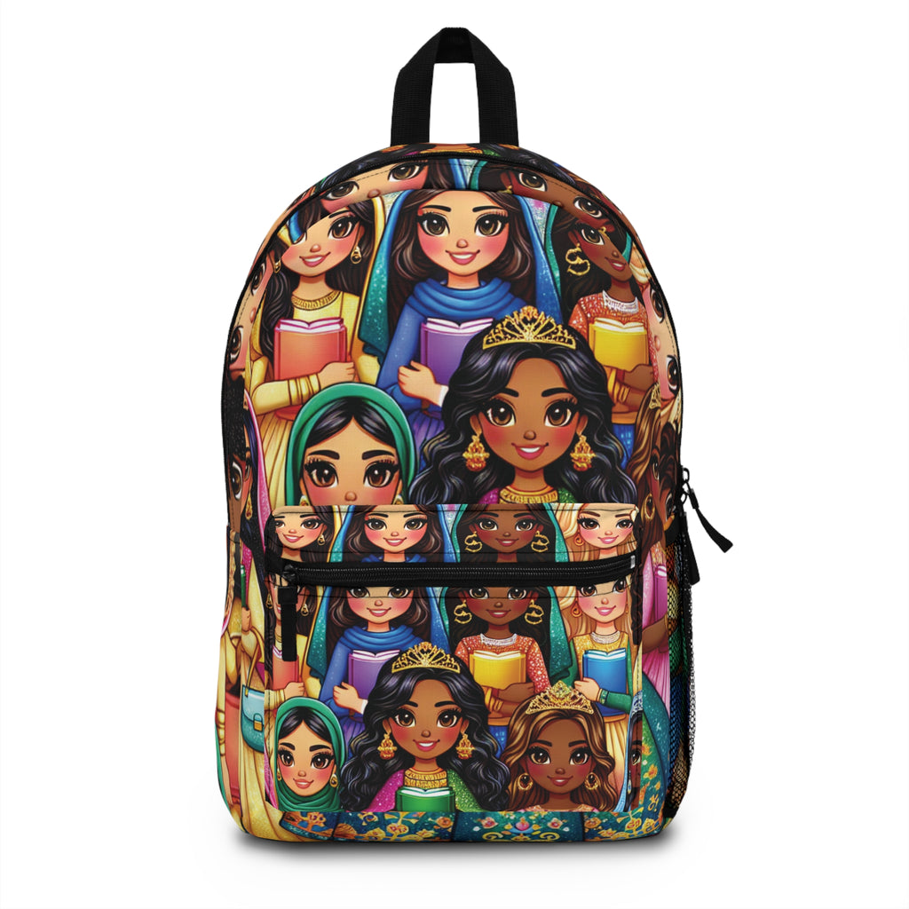 Colorful An All-Ethnic Princes Power Backpack