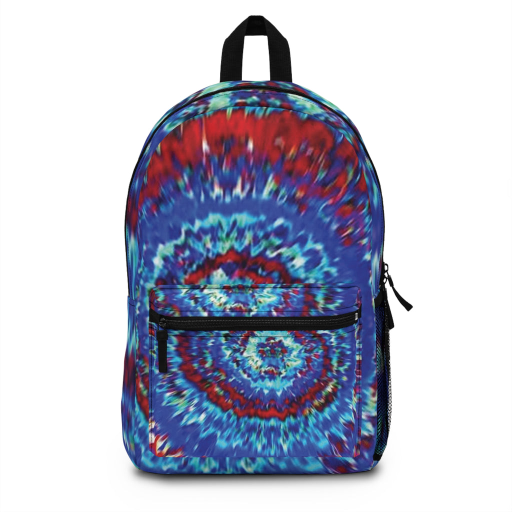 Trendy Colorful Tie-Dye Backpack
