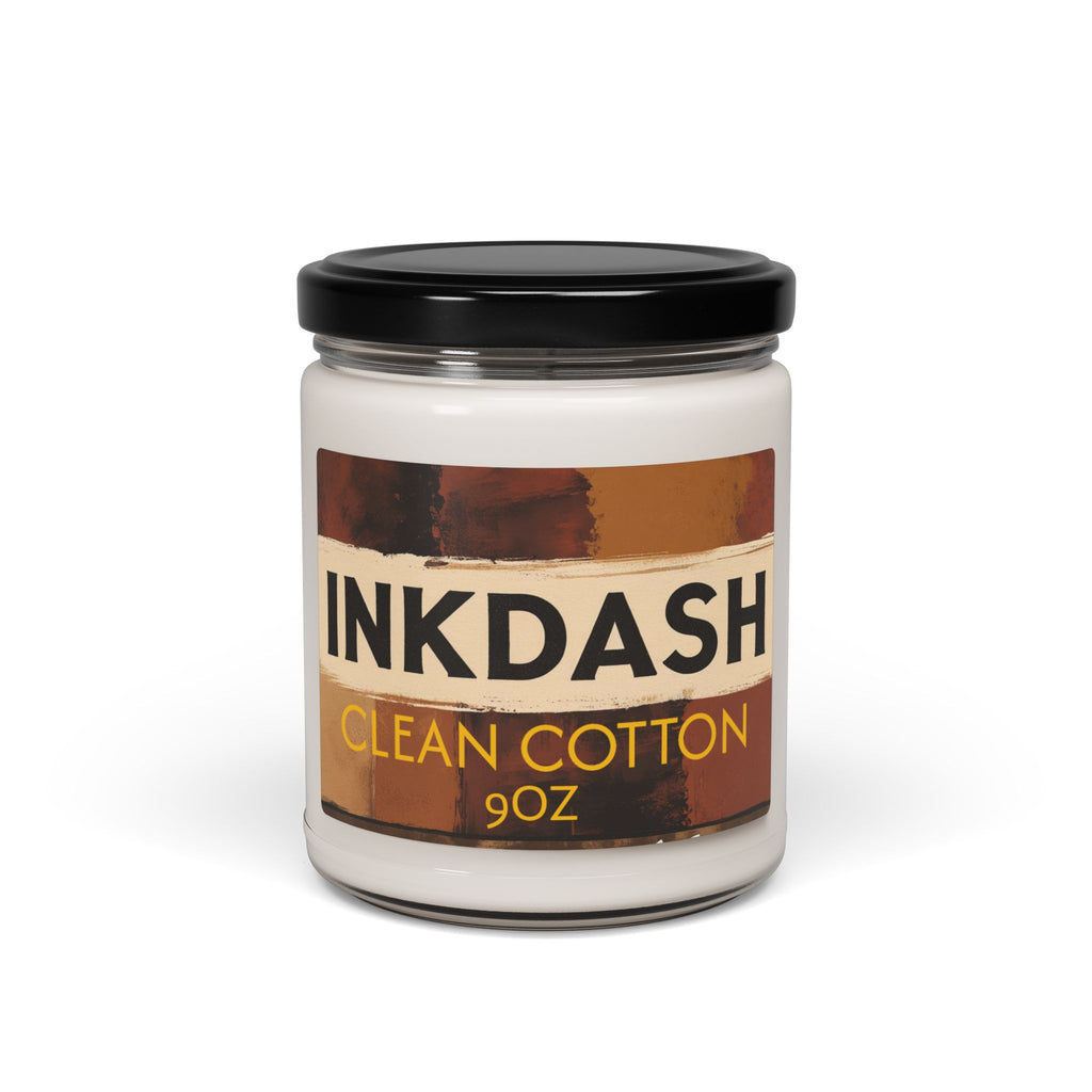 Clean Cotton Scented Soy Candle, Aromatherapy