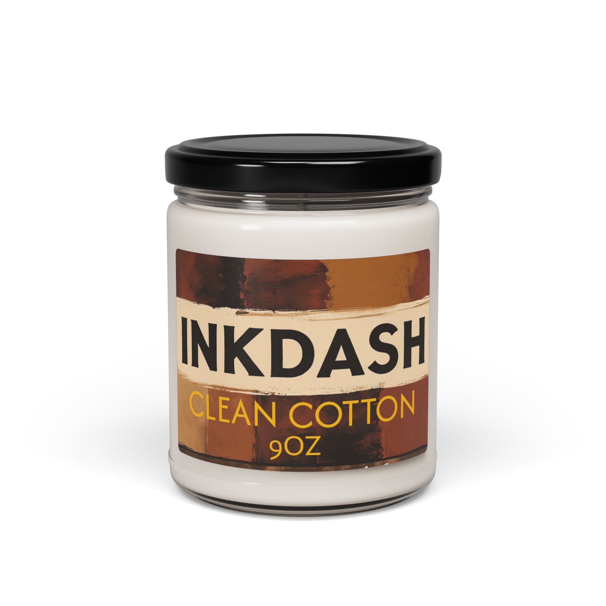 Clean Cotton Scented Soy Candle, Aromatherapy