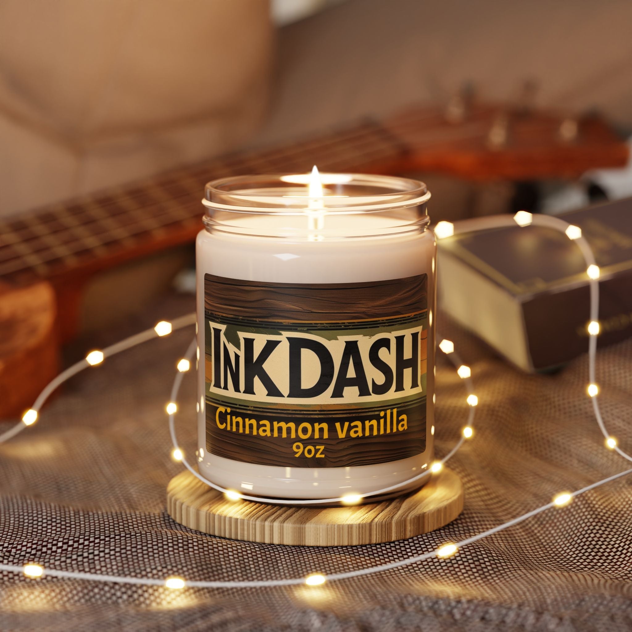 Cozy Cinnamon Vanilla Candle Aromatherapy