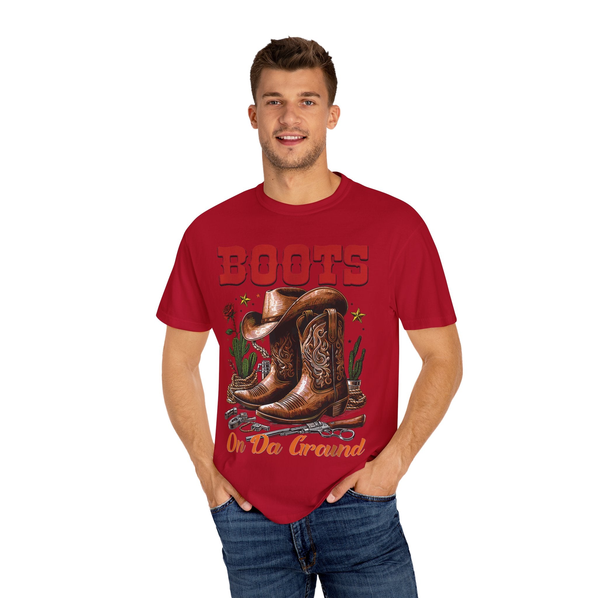 Rustic Cowboy Boots T-Shirt